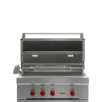 Уличный газовый гриль ICBOG-36-LP Нержавеющая сталь